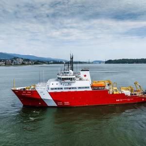 CCG's New Offshore Oceanographic Science Vessel Begins Sea Trials
