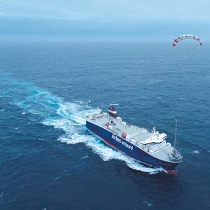 Wind Propulsion: Kite System Trialed on Transatlantic Voyage