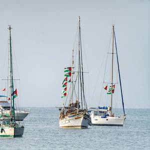 Gaza Flotilla Boats Boarded by Israeli Military