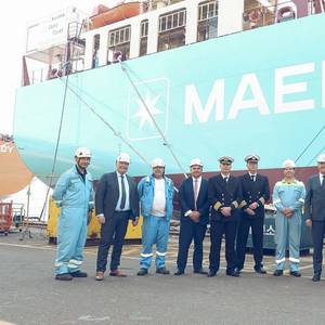 Maersk Takes Delivery of World's First Methanol-fueled Container Feeder