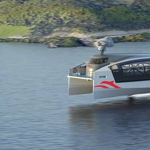 Hydrofoiling Ferry Could Prevent Seasonal Travel Disruption at Isles of Scilly
