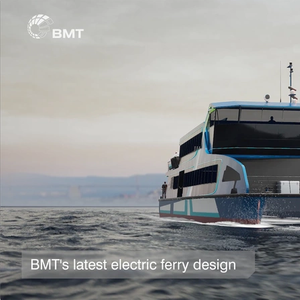 BMT Introduces Full Electric Ferry Design