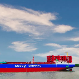 COSCO Shipping Development Launches Electric Container Ship