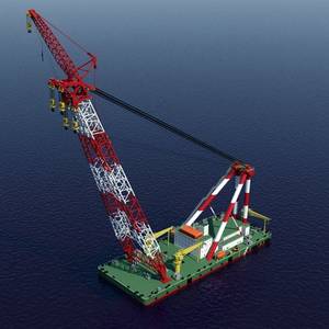 Drydocks World Orders Region’s Largest Floating Sheerleg Crane