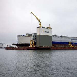 General Dynamics NASSCO Takes Delivery of New Floating Dry Dock