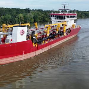 Great Lakes Dredge & Dock Takes Delivery of Hopper Dredge