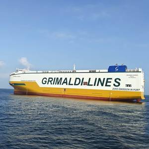 Ammonia-Ready Grimaldi PCTC Delivered
