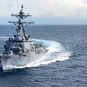 Second Builder’s Sea Trials for Destroyer Ted Stevens Complete