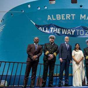 Maersk Highlights Indian Plans with Vessel Naming in Mumbai