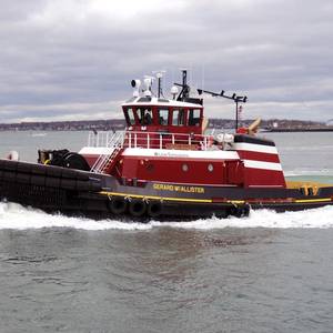 New McAllister Tractor Tug Arrives in New York