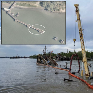 Degraded Dock Collapse Wasn’t Caused by Barge Contact