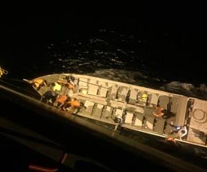 NYK Wood-Chip Carrier Rescues Woman Near the Philippines
