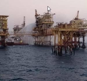 Nine Injured in Pemex Platform Fire