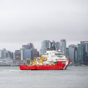 Seaspan Delivers Canadian Coast Guard Research Vessel