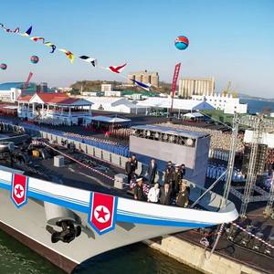 North Korea Unveils Multi-Purpose Destroyer