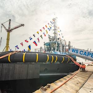 Wilson Sons Launches Tugboat to Operate in Port of Santos