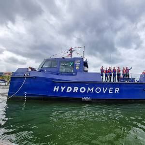 Singapore’s First Fully Electric Cargo Vessel Launched