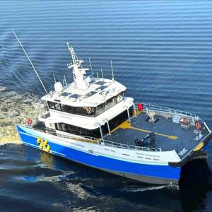 St. Johns Ship Building Delivers Second Crew Transfer Vessel For Offshore Wind Projects