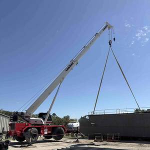 St. Johns Ship Building Sets New 100-Ton Rough Terrain Crane Into Service