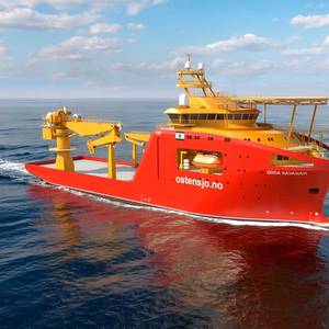 JF Subtech Charters Edda Savanah Vessel for IRM Services in North and Irish Seas