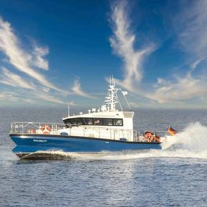 TAMSEN MARITIM Fisheries Patrol Boat For Mecklenburg-Western Pomerania Christened