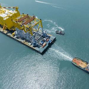 Gallery:  DolWin kappa Offshore Substation Sails Away
