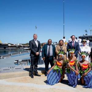 Austal Delivers Patrol Boat for Papua New Guinea