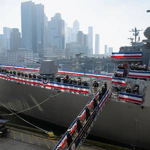 USS John Basilone Commissioned