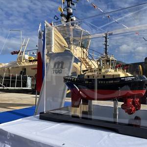 Damen RSD Tug 2513 named in Malta ceremony