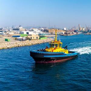 Electric Tugboat Passes Sea Trials