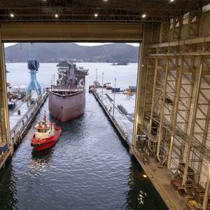 Ulstein Verft Commences outfitting for CSOV