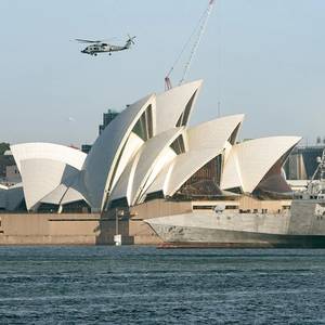 USS Canberra (LCS 30) Arrives in Sydney Ahead of Commissioning