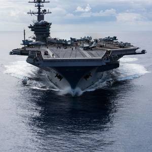 US Aircraft Carrier South Korea Stop Irks North Korea