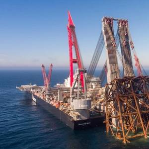 One of the Heaviest Offshore Jacket Lifts Ever: Allseas' Pioneering Spirit Removes Ninian Northern Jacket