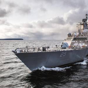 US Navy Takes Delivery of Future USS Marinette (LCS 25)