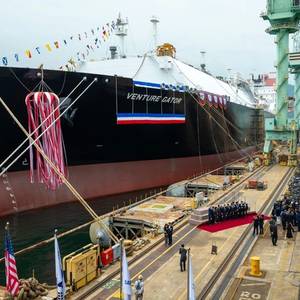 Venture Global Launches First LNG Vessel from Planned Nine-Strong Fleet