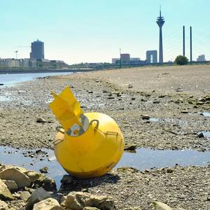 Rhine Water Too Low Even for Some Empty Vessels