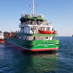 Hybrid Lubricants Bunkering Vessel Debuts in Fujaira