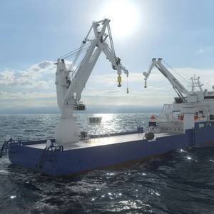 Huisman to Supply Two Subsea Cranes for Toyo’s New Cable Layer