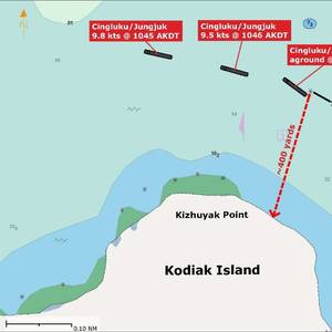 Chart Error Led to ATB Grounding in Alaska