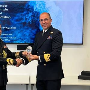 Captain Ahmed Al Badi receives 2025 Alexander Dalrymple Award