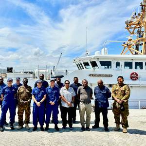 US Coast Guard Joins Papua New Guinea Maritime Security Operation