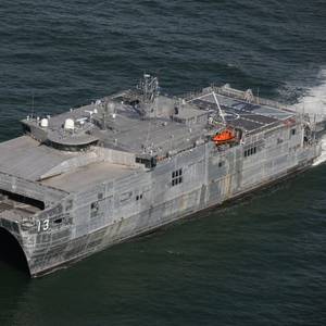 US Navy Testing Unmanned Capabilities Aboard USNS Apalachicola