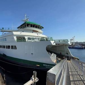 WSF Ferry Wenatchee Suffers Electrical Issue