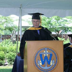 Shipowner George Economou Speaks At Webb Institute’s 2025 Commencement