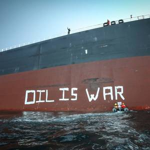 Greenpeace Protests Against Ships Carrying Russian Fossil Fuels