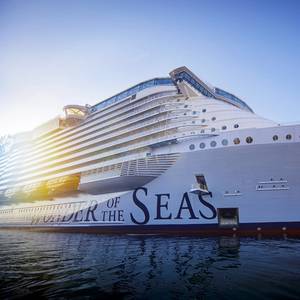 World's Largest Cruise Ship Wonder of the Seas Delivered to Royal Caribbean