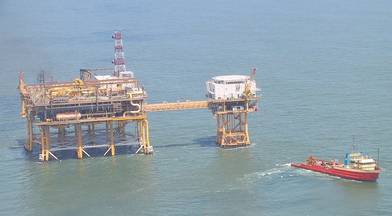 Louisiana Offshore Oil Port, Pumping Platform Comp