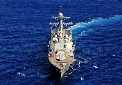 Arleigh Burke-class guided-missile destroyer USS Chafee (DDG 90) (Photo: Daniel Barker / U.S. Navy)