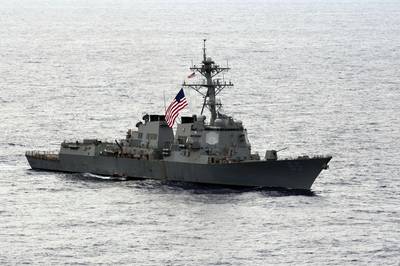 File photo: Arleigh Burke-class guided-missile destroyer USS McCampbell (DDG 85) (U.S. Navy photo Paul Kelly)